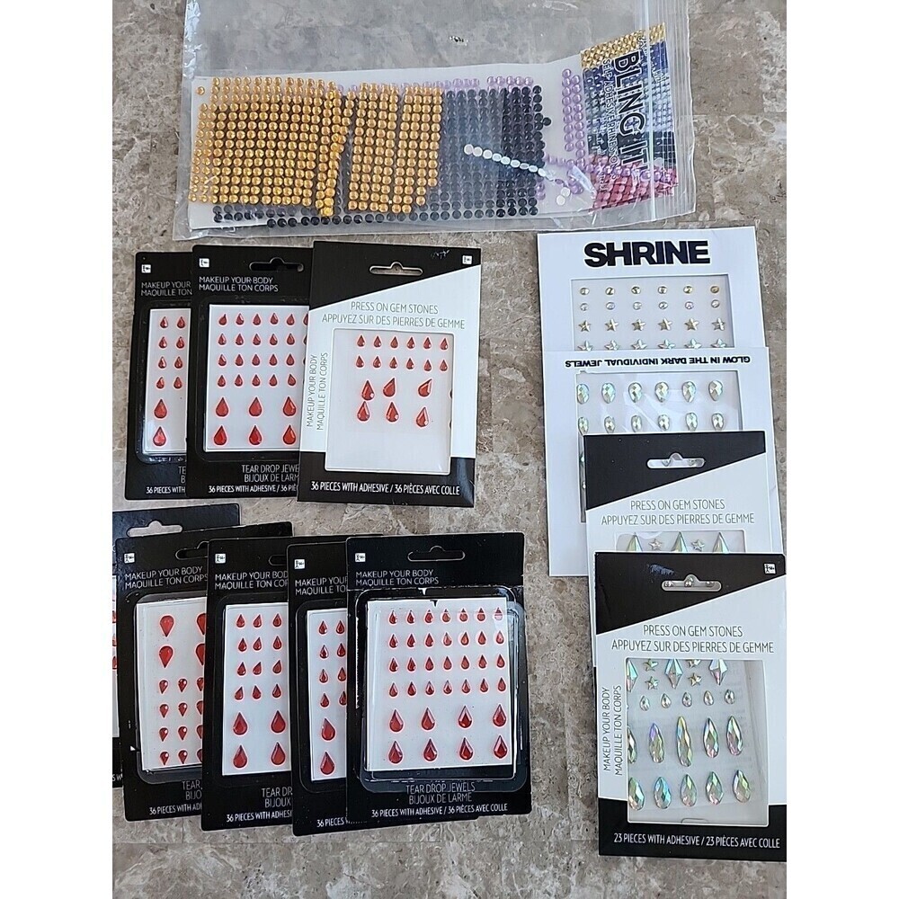 Body Jewels, Assortment Lot